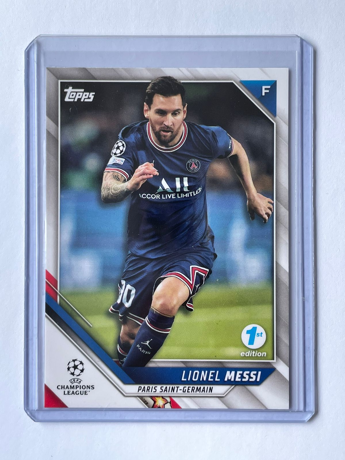 Topps Champions League 1st Edition Lionel Messi