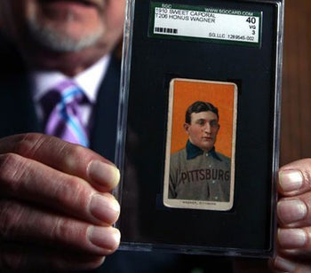 Honus Wagner tarjeta coleccionable