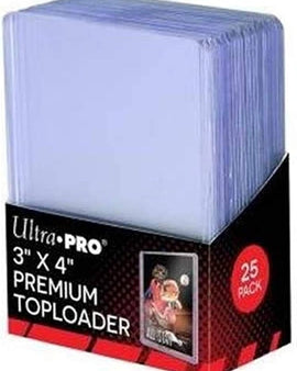 Protectores Premium TopLoader 3" x 4" Ultra Pro 25/pack
