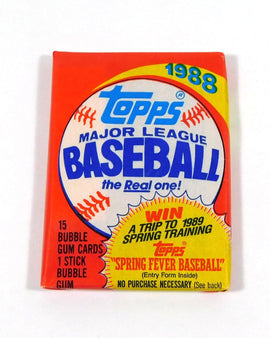 1988 Topps MLB Baseball Pack