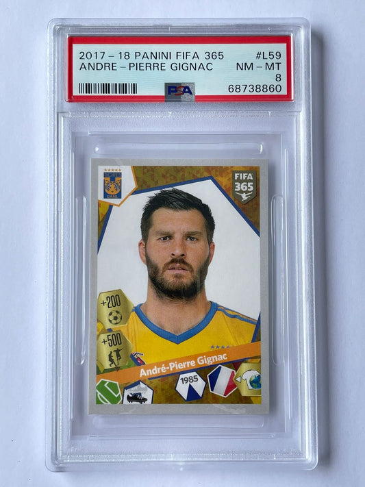 Andre Pierre Gignac Panini 2017 PSA8