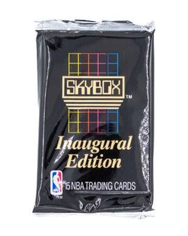 Tarjeta 1990 Skybox NBA Edición Inaugural: una joya para coleccionistas con estrellas como Jordan y Pippen. ¡Añádela a tu colección!