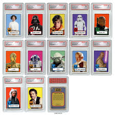 Set de Tarjetas STAR WARS TOPPS Rare 1952 Edition 2023 - Gem Mint 10. Set completo de 12 tarjetas de edición limitada. Ideal para coleccionistas.