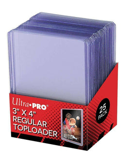 Protectores Regular TopLoader 3" x 4" Ultra Pro 25/pack