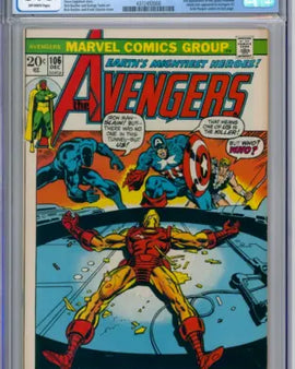 Avengers 106 CGC Graded 8.5 VF+ Marvel Comics 1972