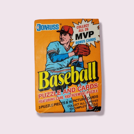 Paquete de tarjetas MLB Donruss 1990: colecciona y descubre rarezas de tus jugadores favoritos. ¡Mejora tu colección hoy!