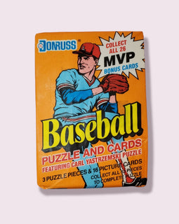 Paquete de tarjetas MLB Donruss 1990: colecciona y descubre rarezas de tus jugadores favoritos. ¡Mejora tu colección hoy!