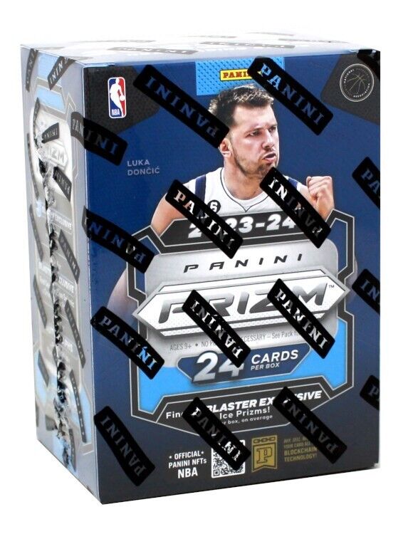 2023-24 Panini Prizm Basketball Blaster Box: Colecciona cartas exclusivas y estrellas de la NBA en cada caja.