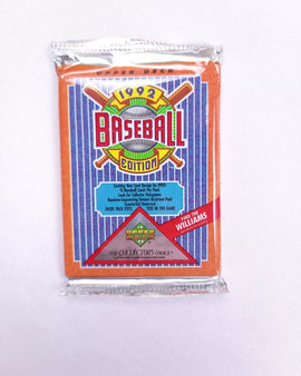 1992 Upper Deck MLB Baseball Pack