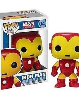 Figura Funko Pop de Iron Man: Detalles precisos y postura dinámica. Ideal para coleccionistas y fans de Marvel. Alta calidad y durabilidad.